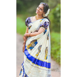 SAREE  5X5 TIS SA CLR BDR MURAL