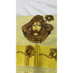  SAREES 3X3 TISSUE MURAL